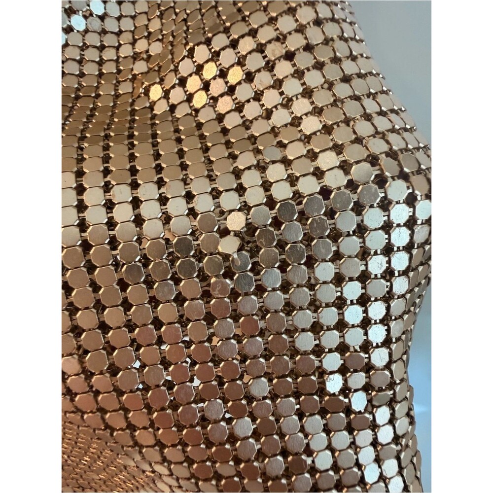 🆕 LOVERS and FRIENDS Sasha Gold Metallic Maxi high slit Skirt, party luxury, XS - Picture 11 of 13